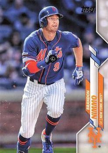 #660 Brandon Nimmo - New York Mets - 2020 Topps Baseball