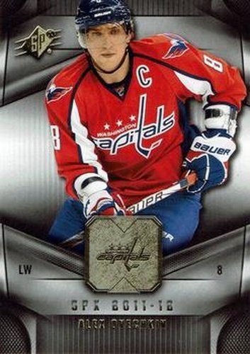 #3 Alex Ovechkin - Washington Capitals - 2011-12 SPx Hockey