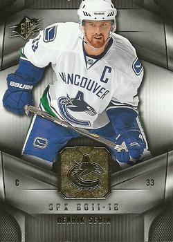 #7 Henrik Sedin - Vancouver Canucks - 2011-12 SPx Hockey