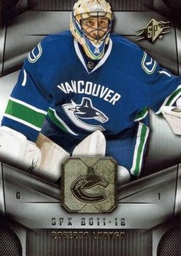 #9 Roberto Luongo - Vancouver Canucks - 2011-12 SPx Hockey