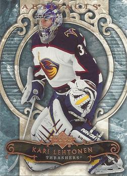 #10 Kari Lehtonen - Atlanta Thrashers - 2007-08 Upper Deck Artifacts Hockey
