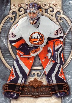 #26 Rick DiPietro - New York Islanders - 2007-08 Upper Deck Artifacts Hockey