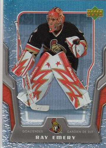 #19 Ray Emery - Ottawa Senators - 2007-08 McDonald's Upper Deck Hockey