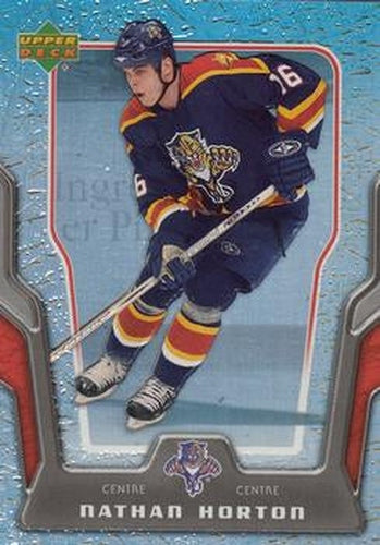 #31 Nathan Horton - Florida Panthers - 2007-08 McDonald's Upper Deck Hockey