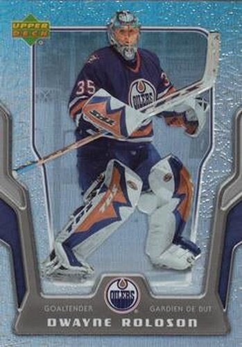 #33 Dwayne Roloson - Edmonton Oilers - 2007-08 McDonald's Upper Deck Hockey