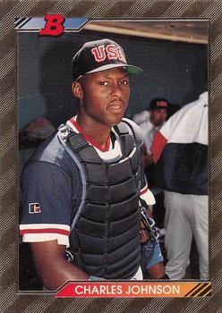 #661 Charles Johnson - USA - 1992 Bowman Baseball