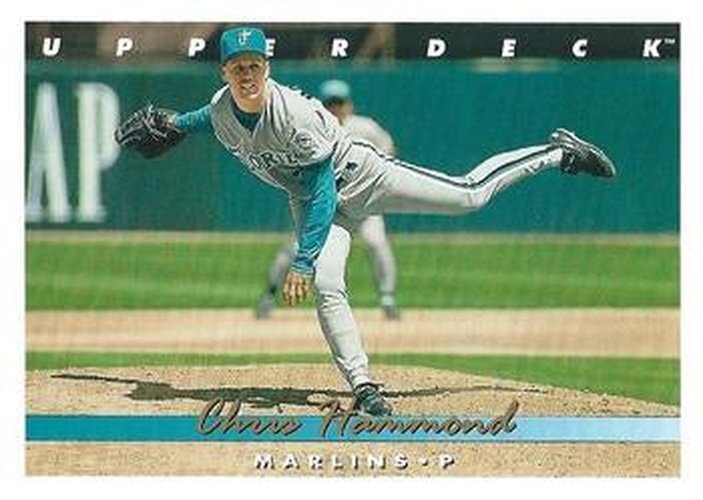 #661 Chris Hammond - Florida Marlins - 1993 Upper Deck Baseball