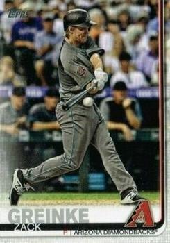 #661b Zack Greinke - Arizona Diamondbacks - 2019 Topps Baseball