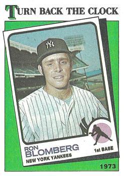 #663 Ron Blomberg - New York Yankees - 1988 Topps Baseball