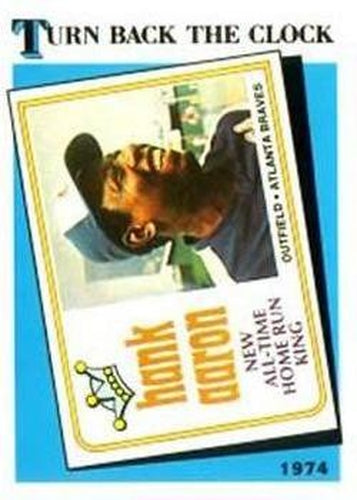 #663 Hank Aaron - Atlanta Braves - 1989 Topps Baseball