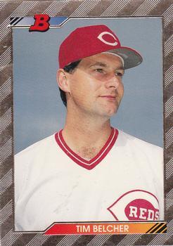 #664 Tim Belcher - Cincinnati Reds - 1992 Bowman Baseball