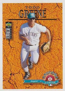 #664 Todd Greene - California Angels - 1996 Collector's Choice Baseball