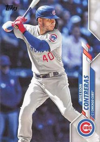 #665 Willson Contreras - Chicago Cubs - 2020 Topps Baseball