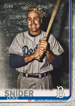 #665b Duke Snider - Brooklyn Dodgers - 2019 Topps Baseball