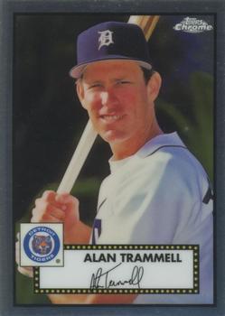 #666 Alan Trammell - Detroit Tigers - 2021 Topps Chrome Platinum Anniversary Baseball
