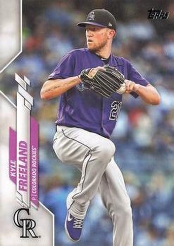 #666 Kyle Freeland - Colorado Rockies - 2020 Topps Baseball