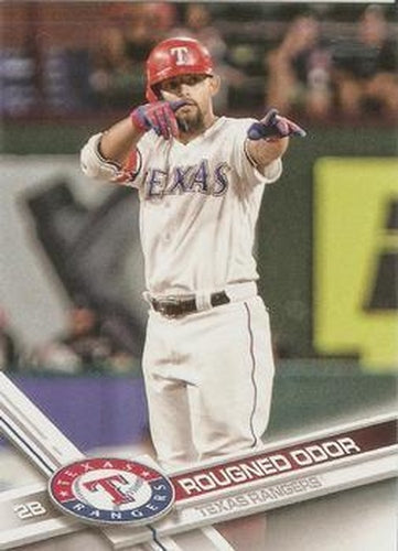 #666b Rougned Odor - Texas Rangers - 2017 Topps Baseball