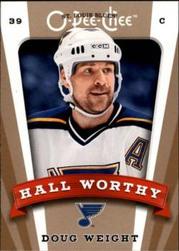 #667 Doug Weight - St. Louis Blues - 2006-07 O-Pee-Chee Hockey