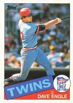#667 Dave Engle - Minnesota Twins - 1985 Topps Baseball