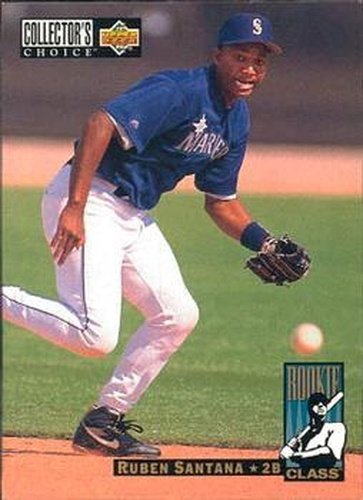 #667 Ruben Santana - Seattle Mariners - 1994 Collector's Choice Baseball