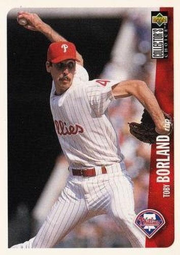 #667 Toby Borland - Philadelphia Phillies - 1996 Collector's Choice Baseball