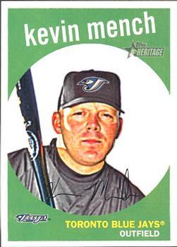 #668 Kevin Mench - Toronto Blue Jays - 2008 Topps Heritage Baseball