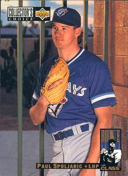 #668 Paul Spoljaric - Toronto Blue Jays - 1994 Collector's Choice Baseball