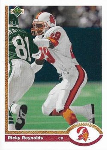 #669 Ricky Reynolds - Tampa Bay Buccaneers - 1991 Upper Deck Football