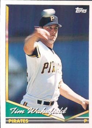#669 Tim Wakefield - Pittsburgh Pirates - 1994 Topps Baseball