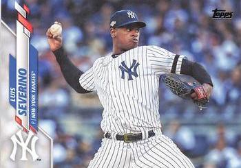 #669 Luis Severino - New York Yankees - 2020 Topps Baseball