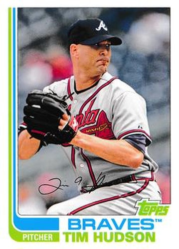 #66 Tim Hudson - Atlanta Braves - 2013 Topps Archives Baseball
