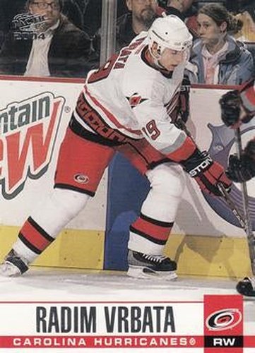 #66 Radim Vrbata - Carolina Hurricanes - 2003-04 Pacific Hockey