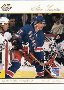 #66 Alex Kovalev - New York Rangers - 2003-04 Pacific Supreme Hockey