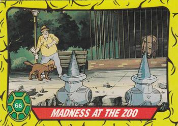 #66 Madness at the Zoo! - 1989 O-Pee-Chee Teenage Mutant Ninja Turtles