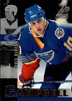 #66 Jim Campbell - St. Louis Blues - 1997-98 Pinnacle Inside Hockey