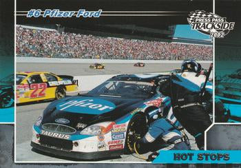 #66 Mark Martin's Car - Roush Racing - 2002 Press Pass Trackside Racing