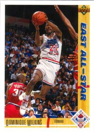 66 Dominique Wilkins - Atlanta Hawks - 1991-92 Upper Deck