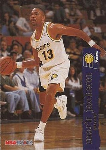 #66 Mark Jackson - Indiana Pacers - 1995-96 Hoops Basketball