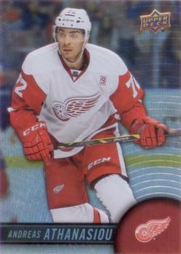 #66 Andreas Athanasiou - Detroit Red Wings - 2017-18 Upper Deck Tim Hortons Hockey