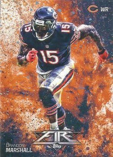 #66 Brandon Marshall - Chicago Bears - 2014 Topps Fire Football