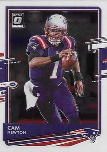 #66 Cam Newton - New England Patriots - 2020 Donruss Optic Football