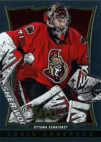 #66 Craig Anderson - Ottawa Senators - 2013-14 Panini Select Hockey