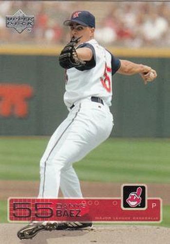 #66 Danys Baez - Cleveland Indians - 2003 Upper Deck Baseball