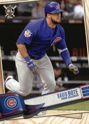 #66 David Bote - Chicago Cubs - 2019 Topps Big League Baseball