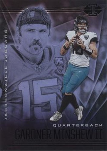 #66 Gardner Minshew II - Jacksonville Jaguars - 2020 Panini Illusions Football