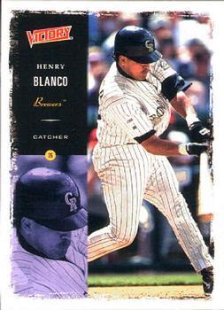 #66 Henry Blanco - Milwaukee Brewers - 2000 Upper Deck Victory Baseball