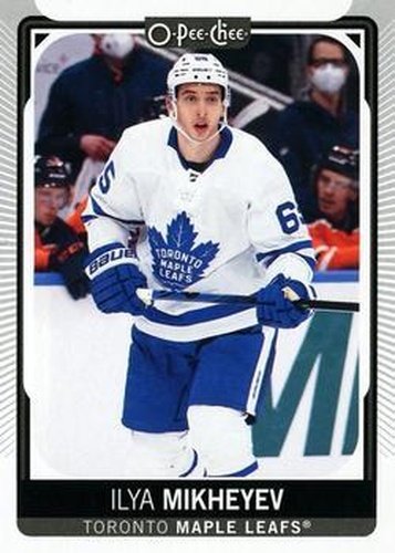 #66 Ilya Mikheyev - Toronto Maple Leafs - 2021-22 O-Pee-Chee Hockey