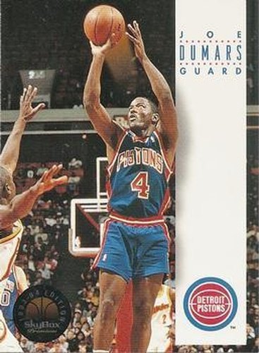 #66 Joe Dumars - Detroit Pistons - 1993-94 SkyBox Premium Basketball