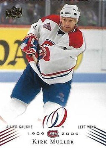 #66 Kirk Muller - Montreal Canadiens - 2008-09 Upper Deck Montreal Canadiens Centennial Hockey