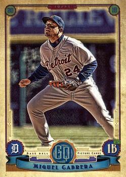 #66 Miguel Cabrera - Detroit Tigers - 2019 Topps Gypsy Queen Baseball